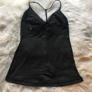 Lululemon spaghetti strap tank Sz 6 vguc
